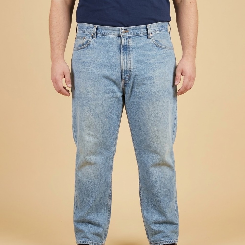 Levi's 505 Regular Fit Straight Leg‎ Jeans Mens 40x30 USA Blue Vintage EUC